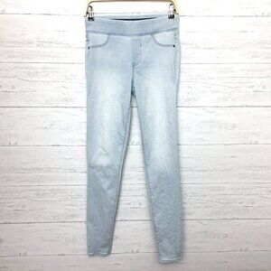 Old Navy Women's Jeans Rockstar Pull On Elastic Waist Straight Leg Light Wash 2T